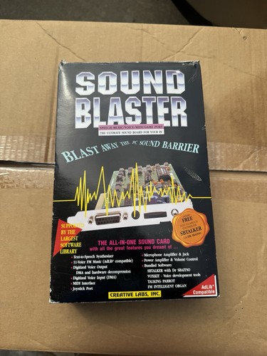 Creative labs sound - sound, blaster